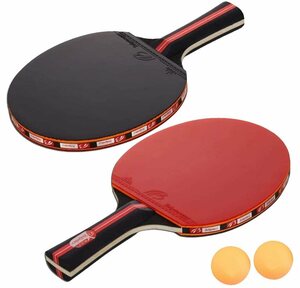 MAVURA Tischtennisschläger »MAVURASports JIA JIN RACKET Tischtennis Schläger Profi Set Tischtennisschläger Tischtennis 2 Schläger mit 2 Bällen Set Ping Pong«