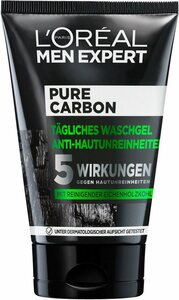 L'ORÉAL PARIS MEN EXPERT Waschgel »Pure Charcoal«, beseitigt Pickel, Mitesser & fettige/ölige Haut
