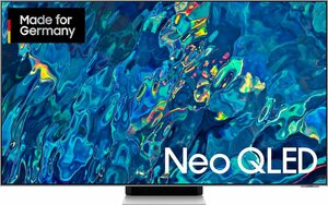 Samsung GQ55QN95BAT QLED-Fernseher (138 cm/55 Zoll, Smart-TV, Google TV, Quantum Matrix Technologie mit Neural Quantum Prozessor 4K, Quantum HDR 2000, Ultimate UHD Dimming Plus)
