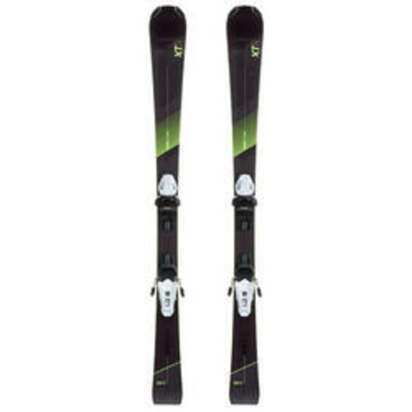 Bild 1 von Ski Kinder mit Bindung Piste - Boost 900 schwarz/gelb