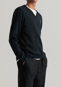 Gant V-Ausschnitt-Pullover »CLASSIC COTTON V-NECK - NEW«