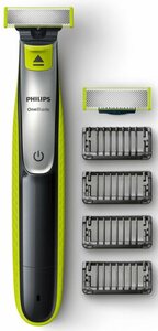 Philips Elektrorasierer OneBlade QP2530/30, Aufsätze: 4, wiederaufladbar, nass oder trocken verwendbar