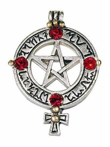 Adelia´s Amulett »Magische Pentagramme Talisman«, Venus-Pentagramm - Kraftvolles Liebes- und Zauberamulett