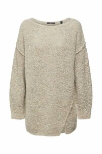 Esprit Collection Rundhalspullover »Grobstrick-Pullover aus Wollmix«
