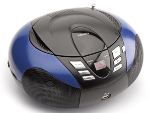 Lenco SCD-37 Tragbarer CD-Radiorekorder mit MP3-Funktion und USB