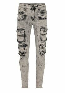 Cipo & Baxx Slim-fit-Jeans mit Cargo Taschen in Slim Fit