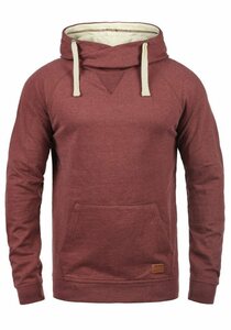 Blend Hoodie »Sales« Kapuzensweatshirt mit Cross-Over Kragen