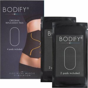 BODIFY EMS-Bauchmuskeltrainer »Bodify Original Ersatz-Pads 2er-Set (Ohne Controller) für EMS Bauchtrainer Pro - Bauchmuskeltrainer für Männer und Frauen«, (2-tlg)