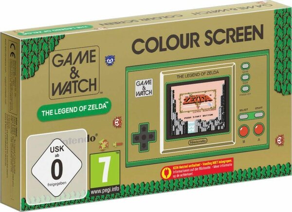 Bild 1 von Nintendo GAME & WATCH Legend of ZELDA Edition Colour Screen Handheld Mini