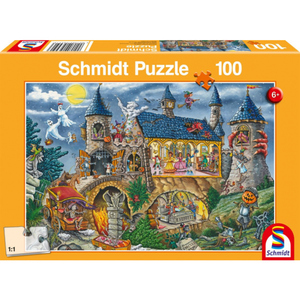 Puzzle - Geisterschloss - 100 Teile