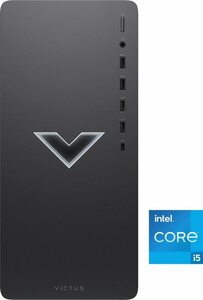 HP Victus TG02-0212ng Gaming-PC (Intel Core i5 12400F, GeForce GTX 1650, 16 GB RAM, 512 GB SSD, Luftkühlung)