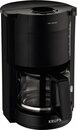 Bild 1 von Krups Filterkaffeemaschine F30908 Pro Aroma, mit Glaskanne, 1,25L Füllmenge, 10-15 Tassen, 1050W, Schwarz