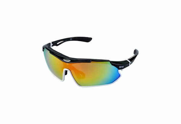 Bild 1 von YEAZ Sportbrille »SUNRAY«, Sport-Sonnenbrille schwarz/weiß/rot