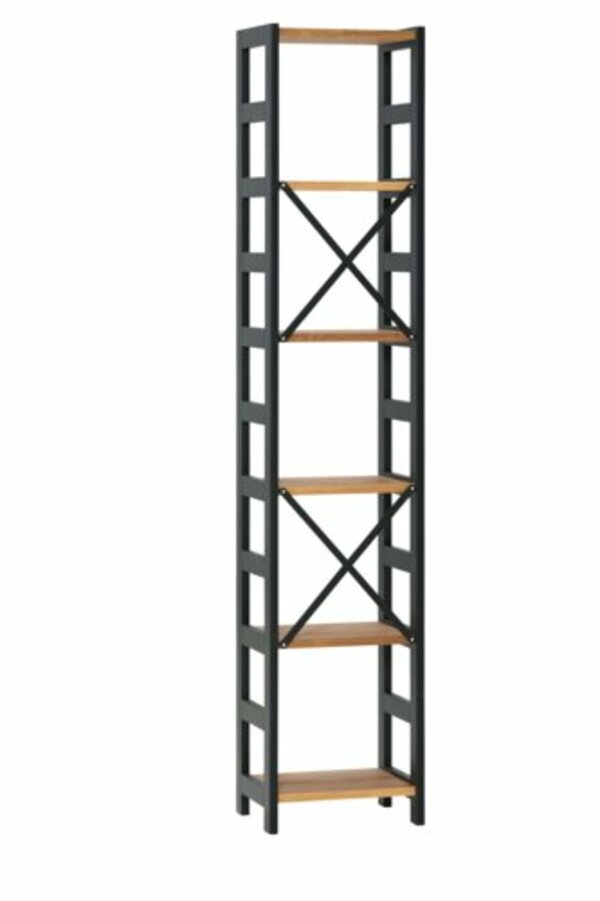 Bild 4 von Regal INTRUP schmal 6 Böden eiche