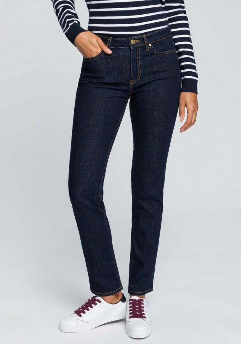 Bild 1 von Tommy Hilfiger Straight-Jeans »HERITAGE ROME STRAIGHT RW« mit markanten Kontrastnähten
