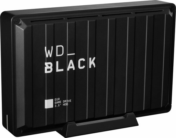 Bild 1 von WD_Black »D10 Game Drive« externe Gaming-Festplatte 3,5" (8 TB) 250 MB/S Lesegeschwindigkeit)