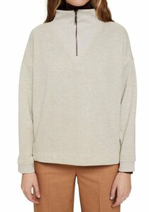 Esprit Collection Sweatshirt mit Reißverschluss am Kragen