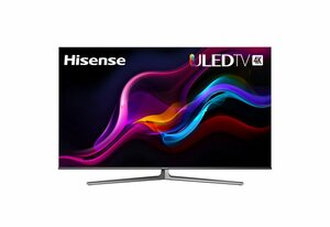 Hisense 55U87GQ LED-Fernseher (139,00 cm/55 Zoll, Bildschirmauflösung in Pixel Ultra HD 3840 × 2160, Smart-TV, Kindersicherung, Time Shift, Fernbedienung mit Sprachfunktion)