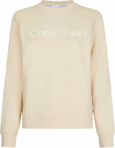 Calvin Klein Sweatshirt »CORE LOGO LS SWEATSHIRT« mit auffälligem Calvin Klein Schriftzug auf der Brust
