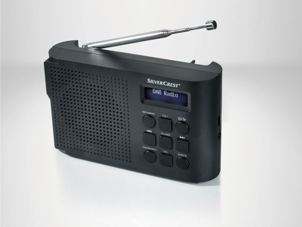 Bild 2 von SILVERCREST Radio DAB+ Taschenradio »SDR 1.5 B1«
