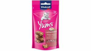 Vitakraft Katzensnack Cat Yums® + Leberwurst