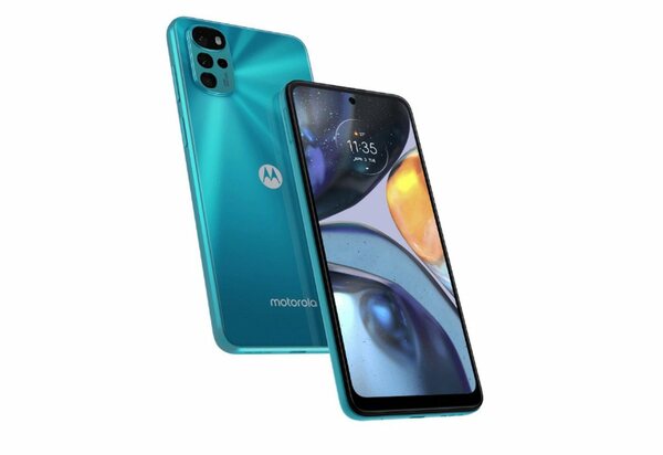 Bild 1 von Motorola Motorola G22,64Gb, blue (A) Handy (16,51 cm/6,5 Zoll, 64 GB Speicherplatz, 50 MP Kamera)