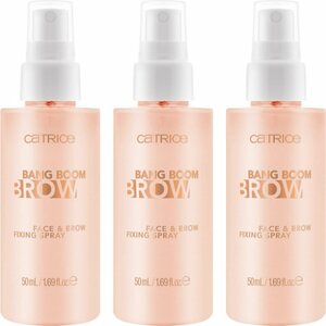 Catrice Fixierspray »Bang Boom Brow Face & Brow Fixing Spray«, 3-tlg.