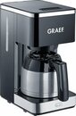 Bild 1 von Graef Filterkaffeemaschine FK 412, 1l Kaffeekanne, Korbfilter 1x4, mit Thermokanne, schwarz