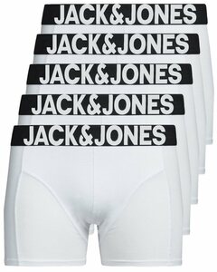 Jack & Jones Boxershorts »Solid« (5 Stück) gute Passform durch elastische Baumwollqualität