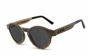 COR Sonnenbrille »009« aus Holz mit HLT® Qualitätsgläsern