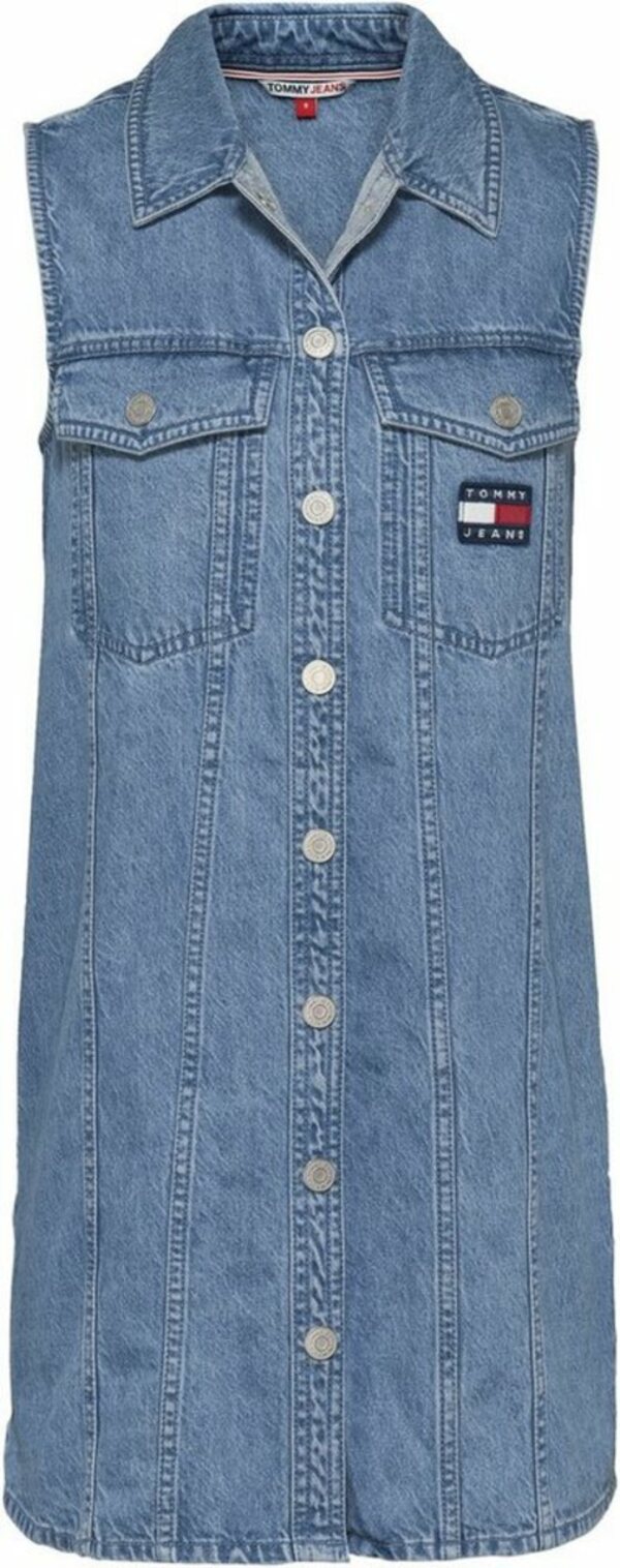 Bild 1 von Tommy Jeans Shirtkleid »TJW DENIM BADGE SL SHIRT DRESS«