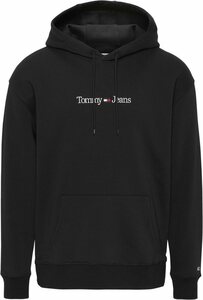 Tommy Jeans Kapuzensweatshirt »TJM REG LINEAR HOODIE« mit Tommy-Jeans Branding auf der Brust