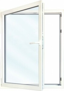 Meeth Fenster Weiß 600 x 900 mm DL
, 
System 70/3S Euronorm, 1-flg Dreh-Kipp