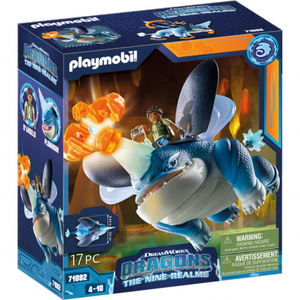 Playmobil&reg; 71082 - Dragons: The Nine Realms - Plowhorn & D'Angelo - Playmobil&reg; Dragons
