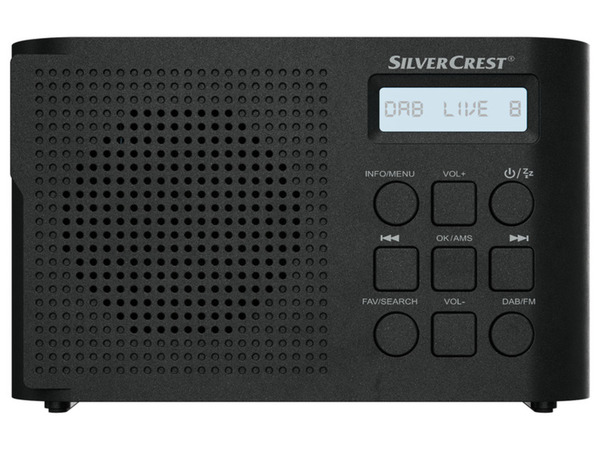 Bild 3 von SILVERCREST Radio DAB+ Taschenradio »SDR 1.5 B1«