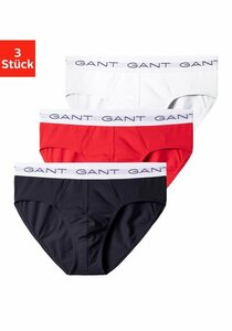 Gant Slip (3 Stück) mit Logo Bund