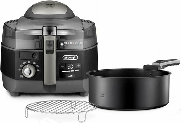 Bild 1 von De'Longhi Heissluftfritteuse MultiFry EXTRA CHEF PLUS FH1396.BK, 2300 W, Multicooker mit 4-in-1 Funktion, auch zum Brotbacken, Fassungsvermögen 1,7 kg