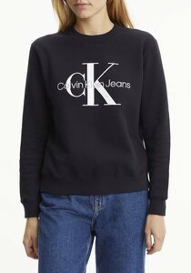Calvin Klein Jeans Sweatshirt »CORE MONOGRAM SWEATSHIRT« mit Calvin Klein Jeans Logo-Schriftzug & Monogramm