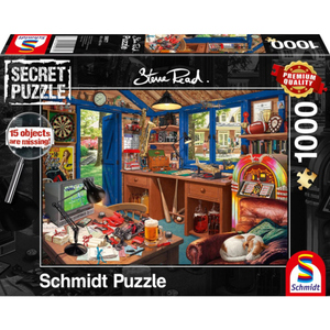 Secret Puzzle - Steve Read - Vaters Werkstatt - 1000 Teile
