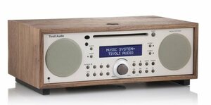 Tivoli Audio »Music System+ Walnuss/beige« Stereoanlage (Digitalradio (DAB),FM-Tuner, AM-Tuner, CD,Bluetooth,Fernbedienung,dimmbares Display mit Uhrzeit, Weckfunktion,2 Weckzeiten, AUX-IN, Hol