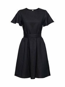edc by Esprit Minikleid »Kleid mit Rückenausschnitt aus Leinen-Mix«