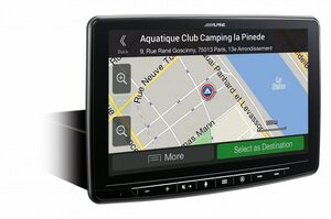 ALPINE »Alpine INE-F904DC 1-DIN Navigationssystemmit 9-Zoll Touchscreen, LKW- und Reisemobilprofile, DAB+, HDMI, Apple CarPlay und Android Auto« Stereoanlage