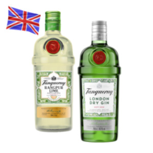 Tanqueray London Dry Gin oder Tanqueray Rangpur Lime Gin