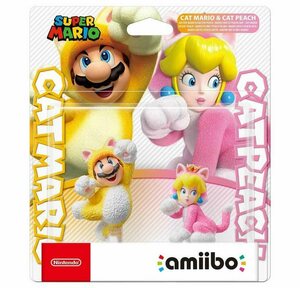 Nintendo Spielfigur »amiibo Doppelpack Katzen-Mario und Katzen-Peach«, (Set, 2-tlg)