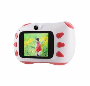 kueatily »Kinderkamera, Digitalkamera mit 2-Zoll-IPS-Bildschirm, 1800-W-Pixel, 32G TF-Karte, USB-Kabel und Lanyard für Jungen, Mädchen, Kinder« Kinderkamera