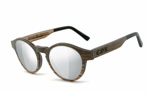 COR Sonnenbrille »009« aus Holz mit HLT® Qualitätsgläsern