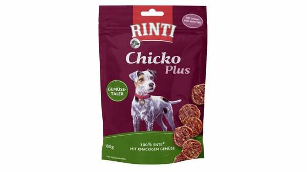 Bild 1 von RINTI Hundesnack Chicko Plus Gemüsetaler mit Ente