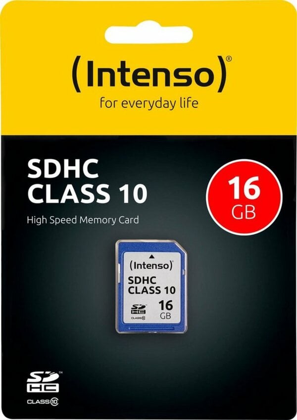 Bild 1 von Intenso »SDHC Class 10« Speicherkarte (16 GB, Class 10)