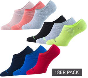 18 Paar Spar-Pack O’Neill bunte Sneaker-Socken Füßlinge für Damen & Kinder