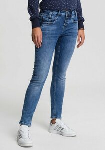 GANG Slim-fit-Jeans »CARLI« mit offener Knopfleiste